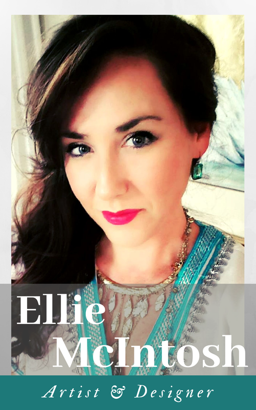 Ellie McIntosh, EllieMAC Designs, EllieMAC, MAC, Artist, Designer, Interior Designer, Art Instructor, Painter, Mural Painter, Mural artist